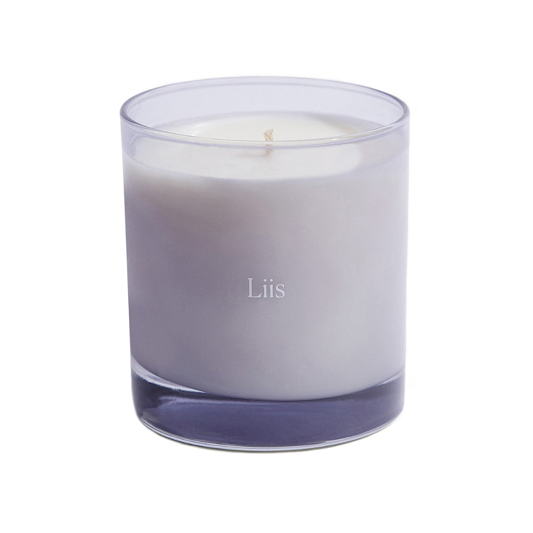 Snow on Fire Candle